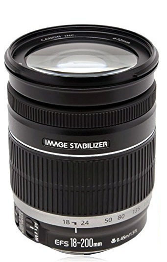 18-200mm super zoom lens