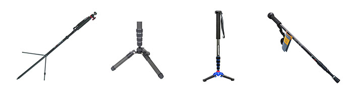 4 Walking Tripod Monopod Options