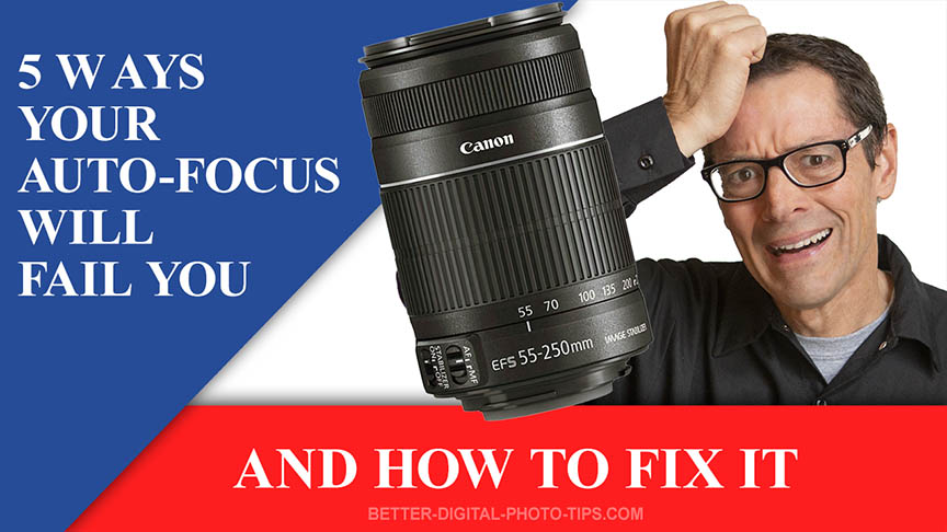 Why your camera won't focus