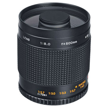 500mm mirror lens