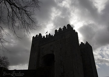 Bunratty Castle Silhouette