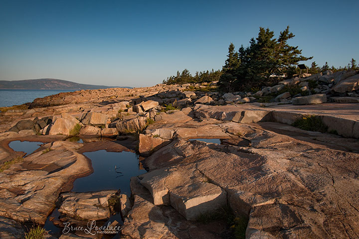 Schoodic Acadia sunset