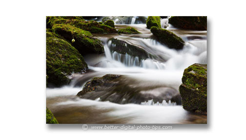 Beginning Photographers should understand when to use a very slow shutter speed.