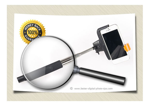 Bluetooth selfie stick