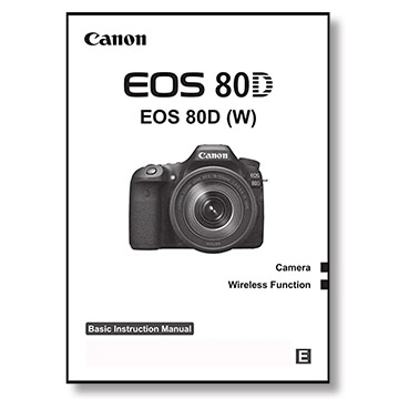 80D camera manual