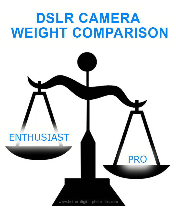 DSLR camera scale