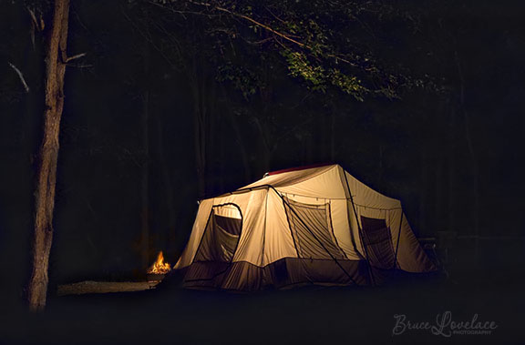 Camping scene