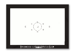 Focus points inside canon DSLR