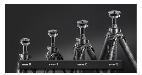 Gitzo Mountaineer Series 0,1,2,3 Tripod