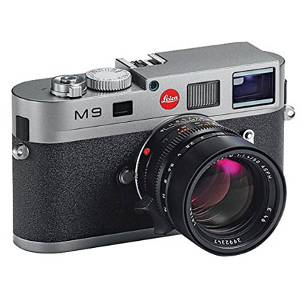 Elegant digital camera - the Leica M9