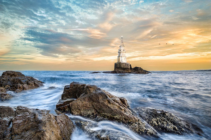 Lighthouse Seascape