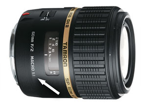 Macro photography lens