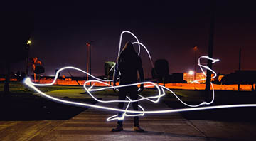 long bulb exposure photograph