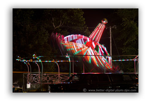 carnival at night