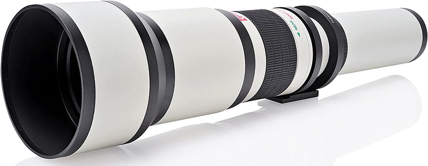 Opteka 650-1300mm lens