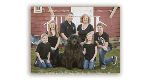 Family Photography With Dog