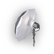 The Photflex softfox can be used as a main light source or a photo fill light