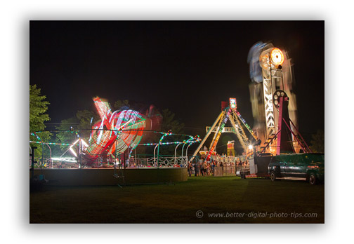 Carnival at night