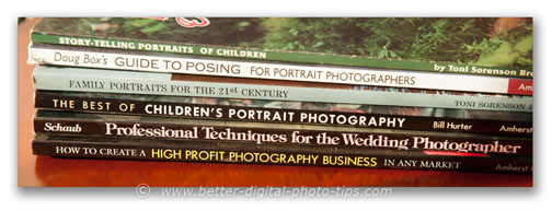 Portrait photography books-collection