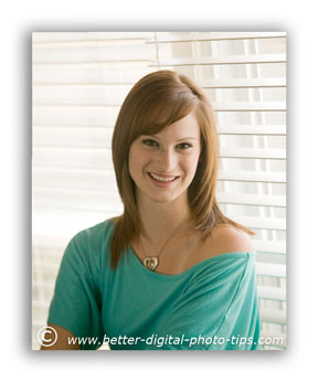 Portrait pose of an individual female subject