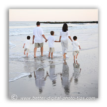 Family beach portrait