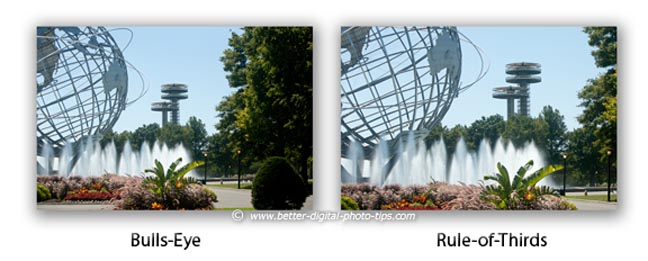 Rule of Thirds in Photography - Easy way to adjust composition in camera