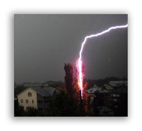 lightning strike