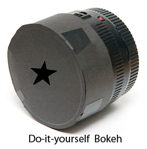 DIY bokeh mask