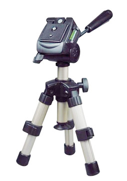 Adjustable tabletop tripod