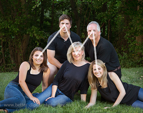 5 Easy Family Photo Poses