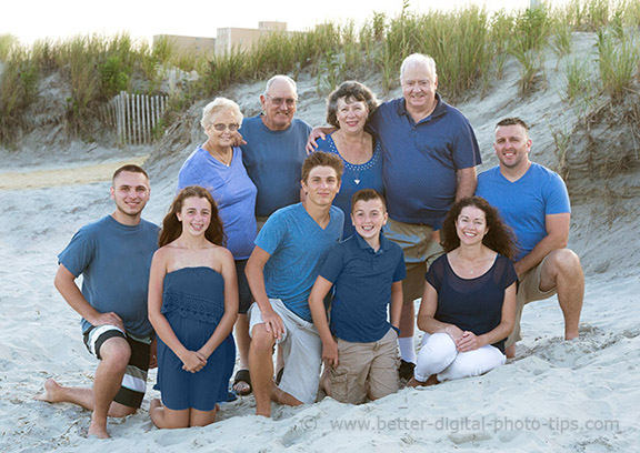 beach portrait clothing