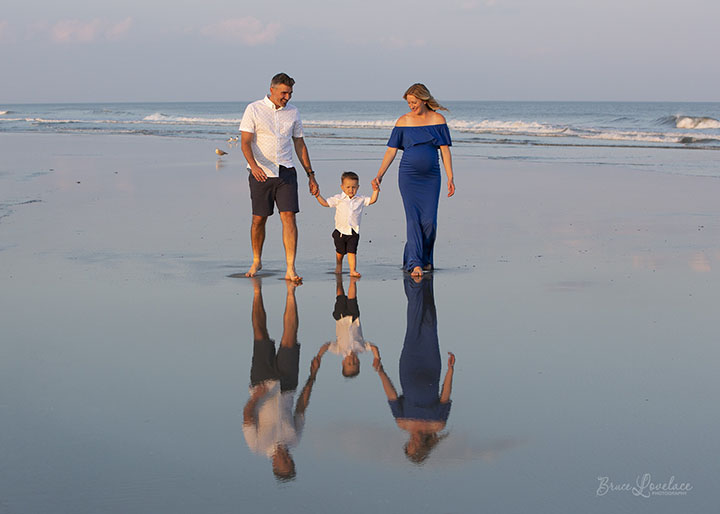 Beach Baby Photoshoot - Mommy and Me - HealthyHappyLife.com