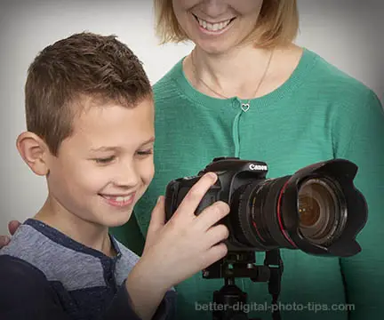 best size kids camera