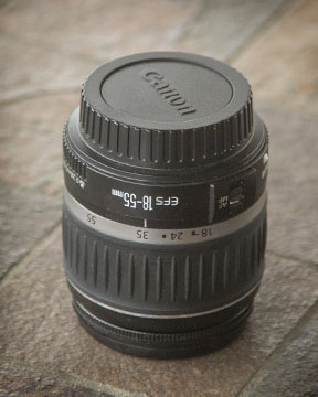 Canon EF-S 18-55mm kit lens