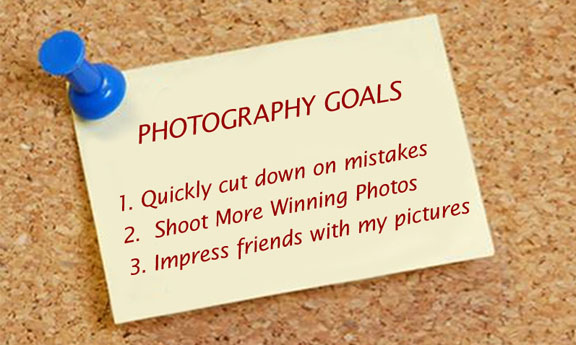 Goals from using photography tips