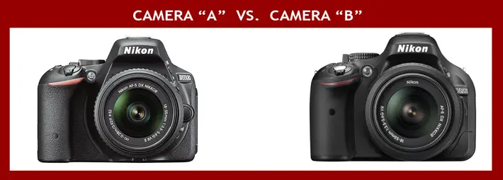 Camera comparison