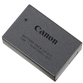 Canon mirrorless battery