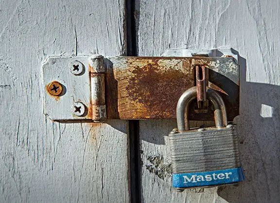 Photo of padlock