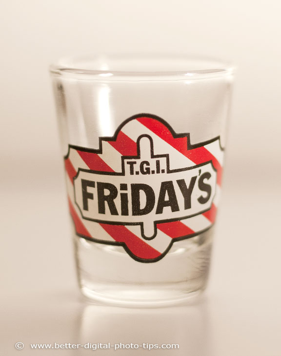 photo of shot glass