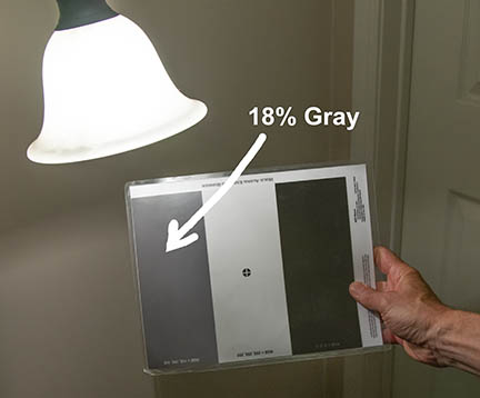 color balance gray card