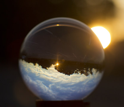 Crystal Ball Lens