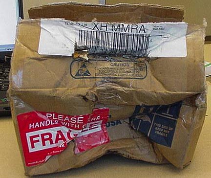 Damaged package