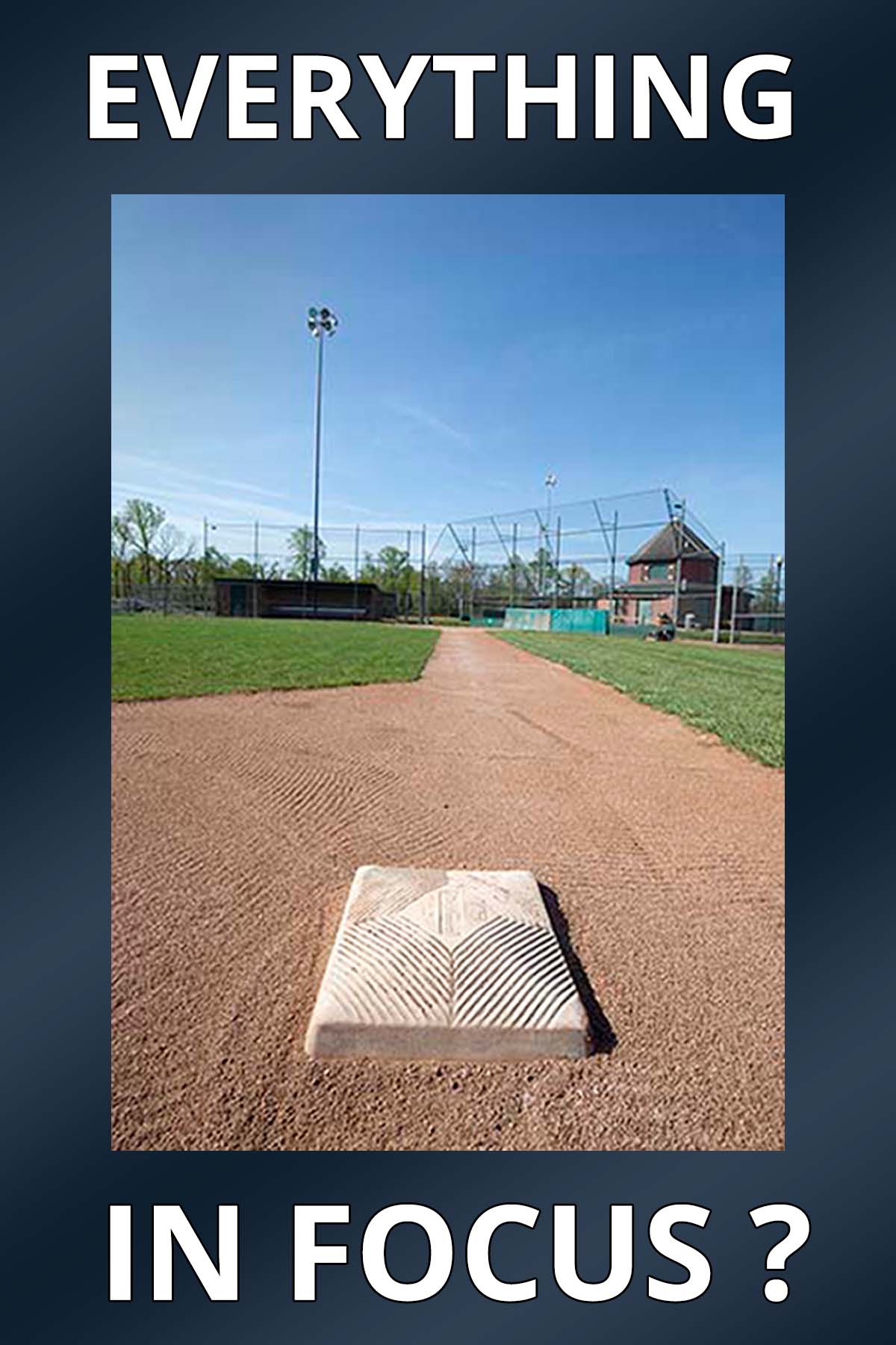 3rd base on baseball diamond