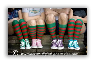 Family Portrait Ideas - Feet