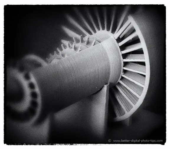 plastic turbine engine