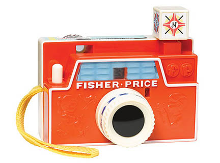 Vintage toy camera by Fisher Price