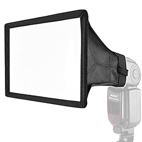 Flashgun diffuser for macro photography