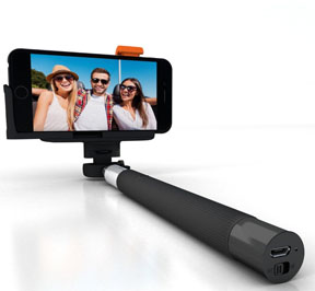 Graphic for selfie cameras and accessories article