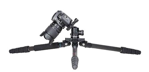 Low profile tripod for macro photography