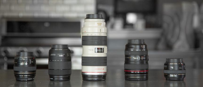 Headshot portrait lenses